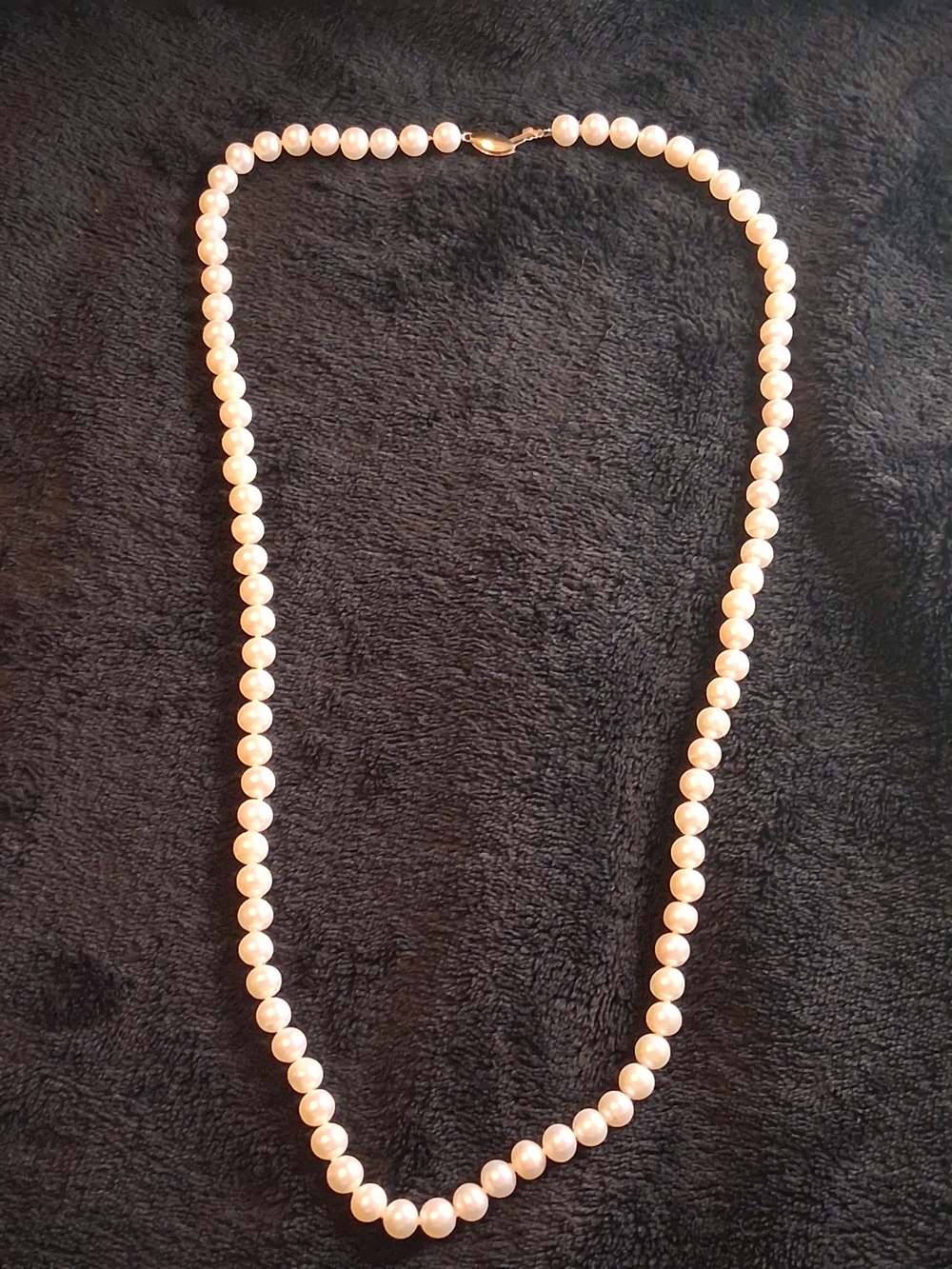 Authentic Japanese Akoya Saltwater Pearl Necklace